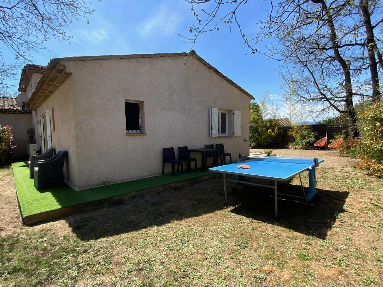 Villa climatisée, piscine privée chauffée, Fitness proche Cannes, Fréjus, St Raphael, Grasse Montauroux Esterno foto